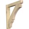 Ekena Millwork Balboa Rough Sawn Craftsman Outlooker, Douglas Fir, 6"W x 36"D x 36"H OUT06X36X36BOA04RDF - alternate 1